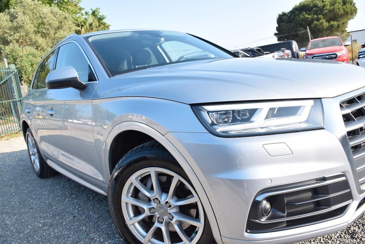 Audi Q5 4x4 2.0TDI 190CV quattro - AUTOM. S-Tronic S-LINE PLUS PACK NAVI LED ADAS SENSORI