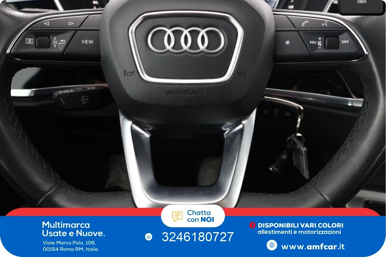 Audi Q3 35 TDI S tronic S line Panoramico telecamera car play