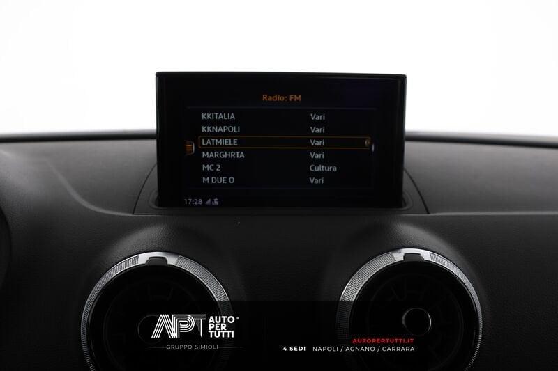 Audi A3 A3 Sportback 1.6 tdi Sport 110cv s-tronic