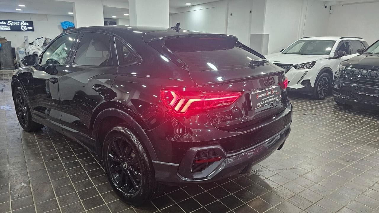NUOVA AUDI Q3 SPORTBACK S-LINE EDITION 35 TDI 150CV S-TRONIC IDENTITY BLACK