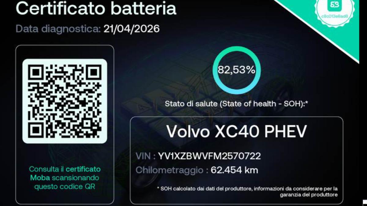 VOLVO Xc40 T4 Recharge Plug-In Hybrid Autom. Inscription Expr