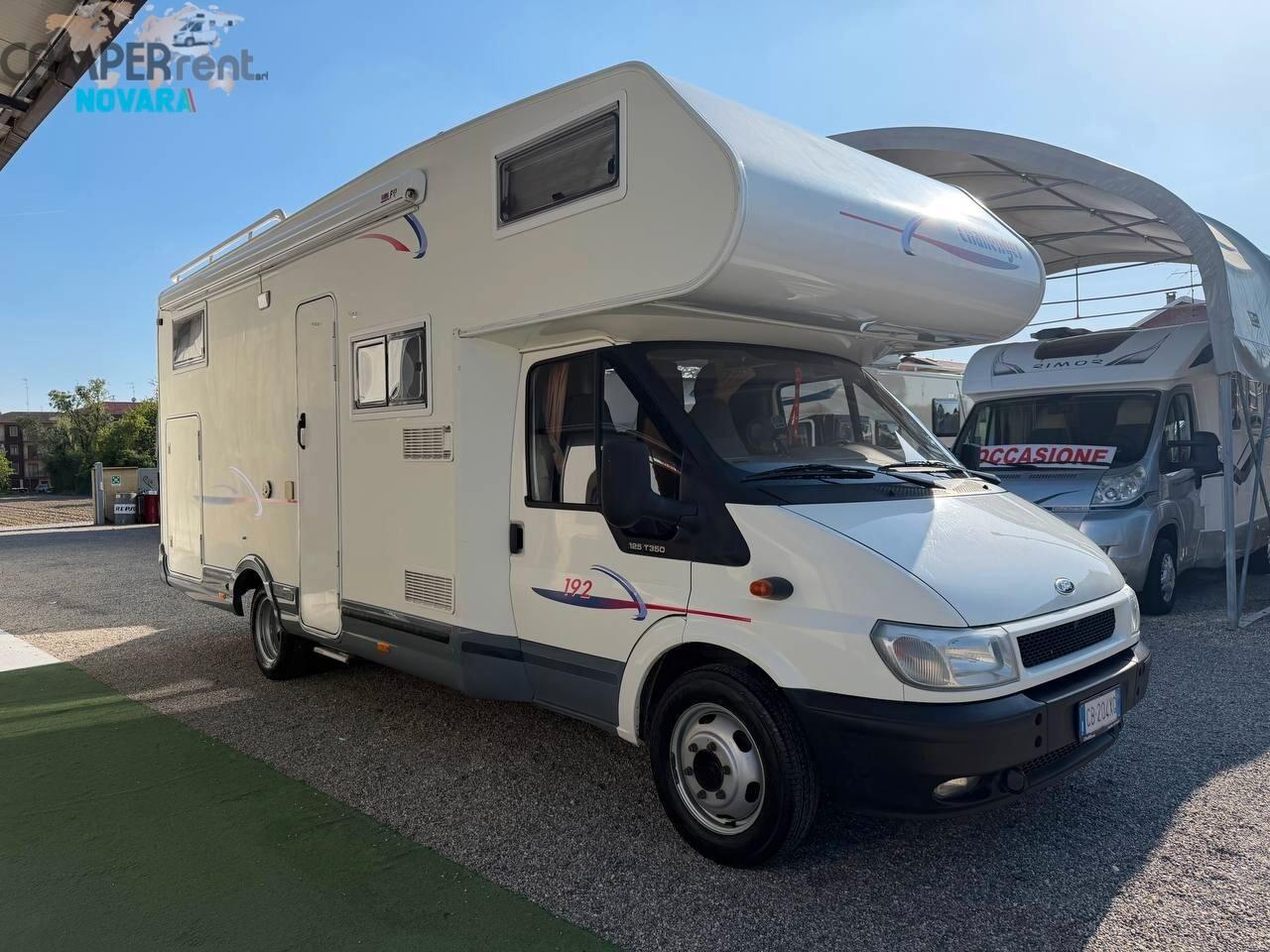 Challenger GENESIS 192 - LETTO MATRIMONIALE IN CODA E GARAGE