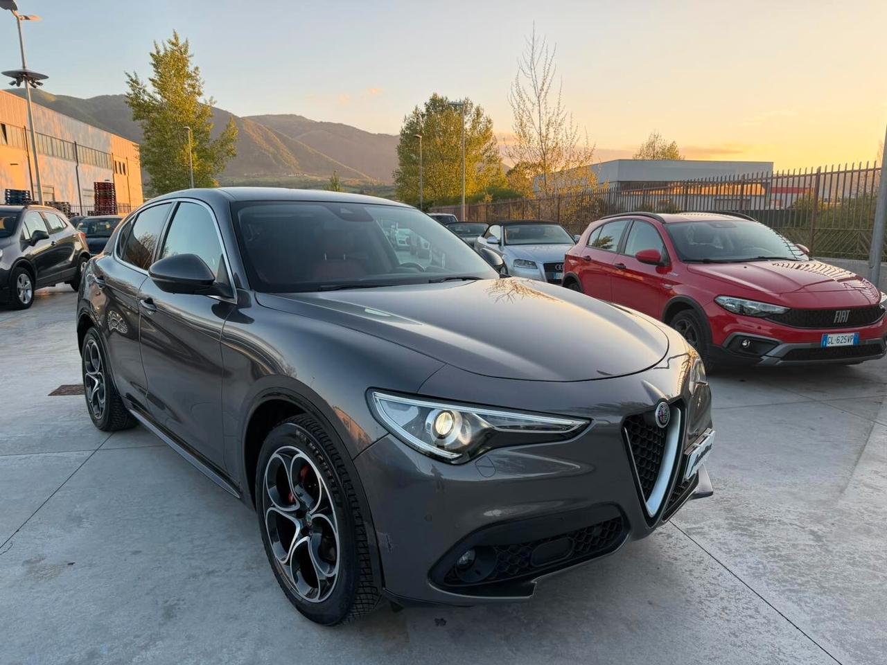 Alfa Romeo Stelvio 2.2 210CV Q4 -T.I- PELLE ROSSA