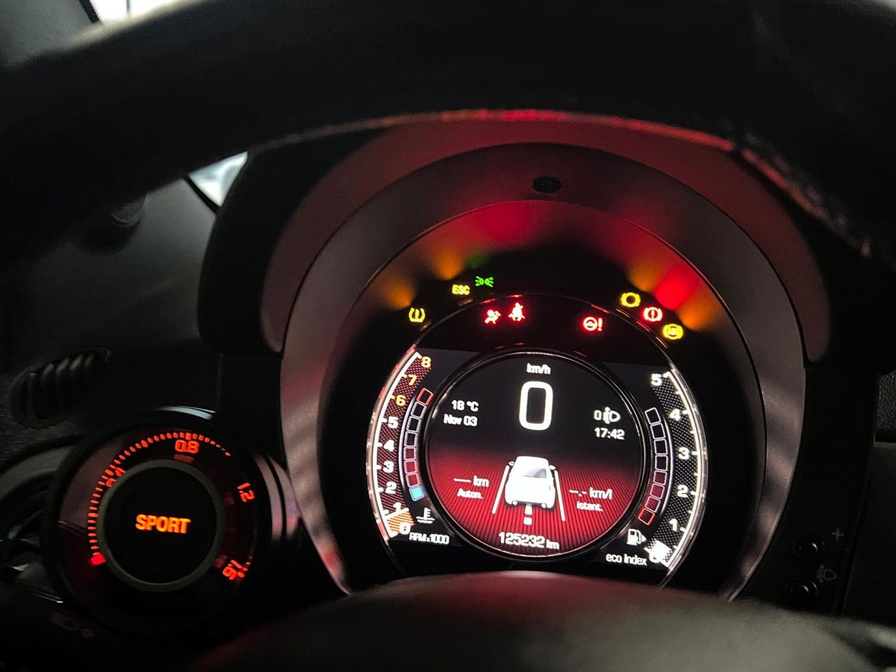 Abarth 595 1.4 Turbo T-Jet 160 CV Essesse a libretto