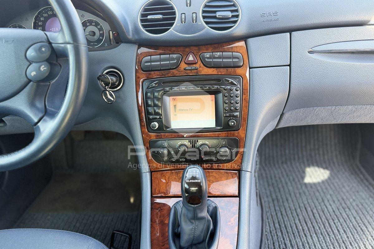 MERCEDES CLK 200 Kompr. TPS cat Elegance