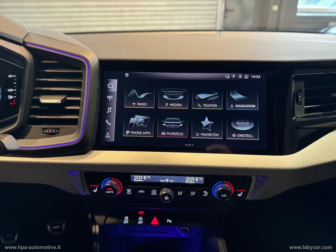 AUDI A1 SPORTBACK 30 TFSI S-line FULL LED NAVI PELLE