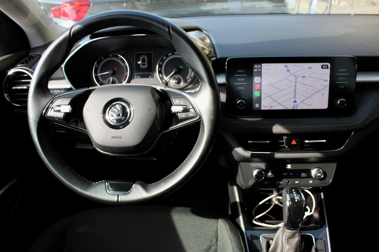 SKODA FABIA 1.0 TSI DSG 110 CV STYLE APPLE CAR PLAY SENSORI