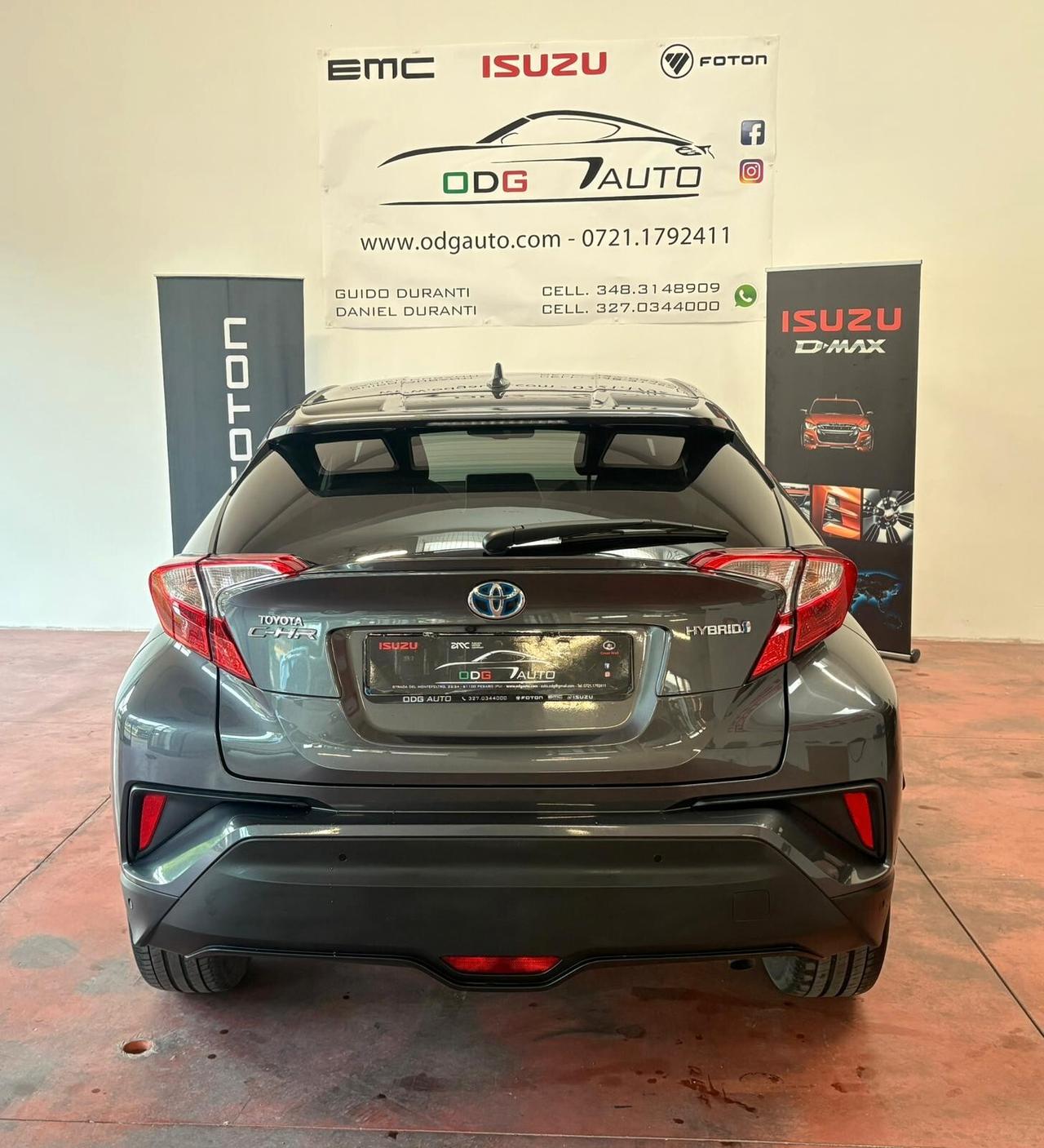 TOYOTA C-HR HYBRID benz. Elettrica 1.8 CV 98 Km 67 632 garanzia 12 mesi