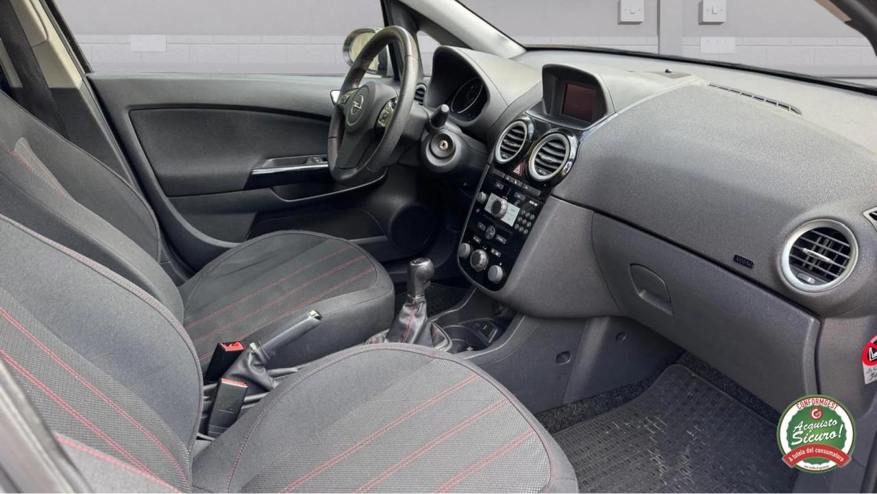 Opel Corsa 5p 1.2 Sport 85cv **Garanzia Guasti 12 mesi**