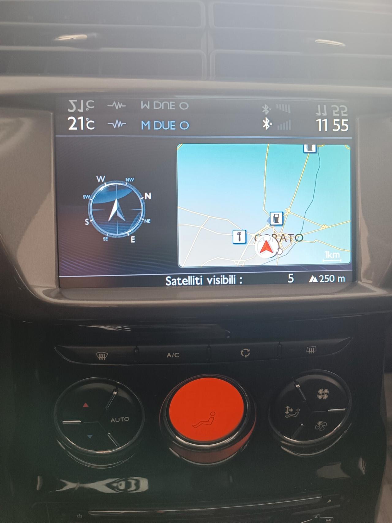 Citroen C3 1.6 e-HDi 90 Exclusive tetto navi camera full