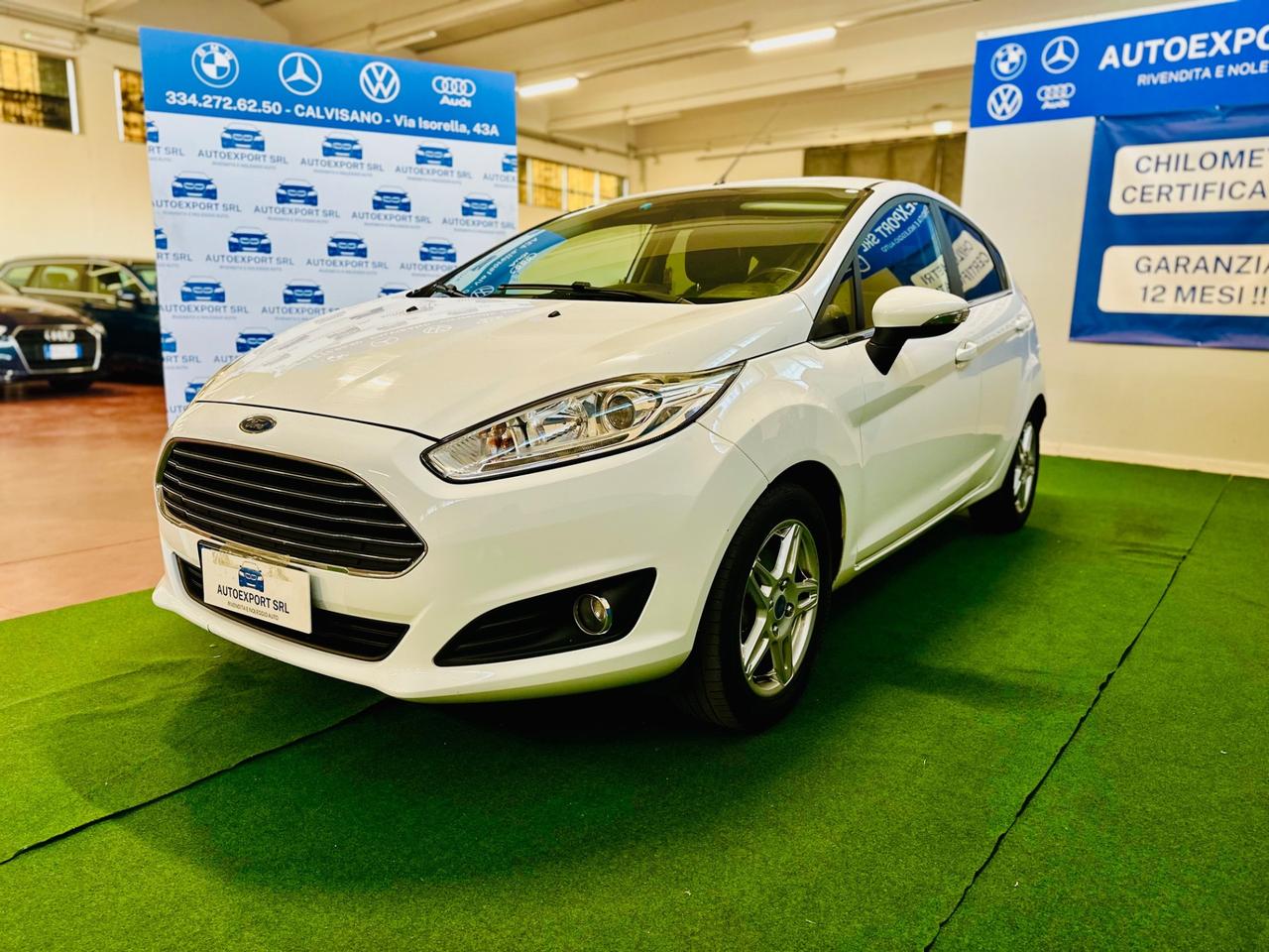 Ford Fiesta 1.5 TDCi 75CV 5 porte Titanium/2015/ok neopatentati