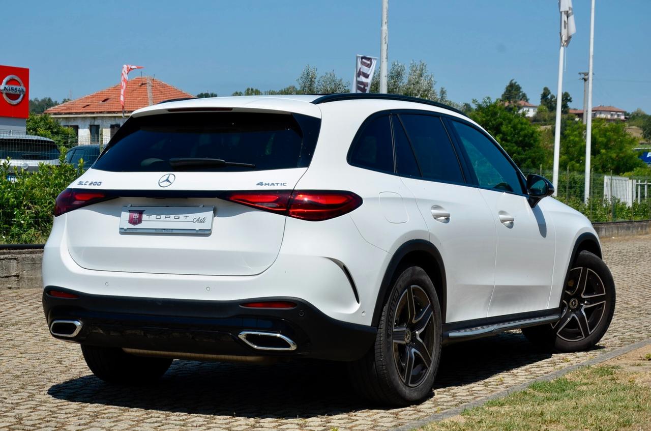 MERCEDES-BENZ GLC 200 AMG LINE PREMIUM PLUS 4MATIC 204cv AUTO, UNICOPROPRIETARIO, UFF ITALIANA, SERVICE MERCEDES, TETTO, HI-FI PREMIUM, FULL LED, RETROCAMERA, PERMUTE