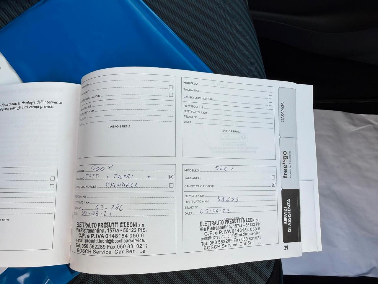 Fiat 500X 1.4 T-Jet 120 GPL Mirror STUPENDA