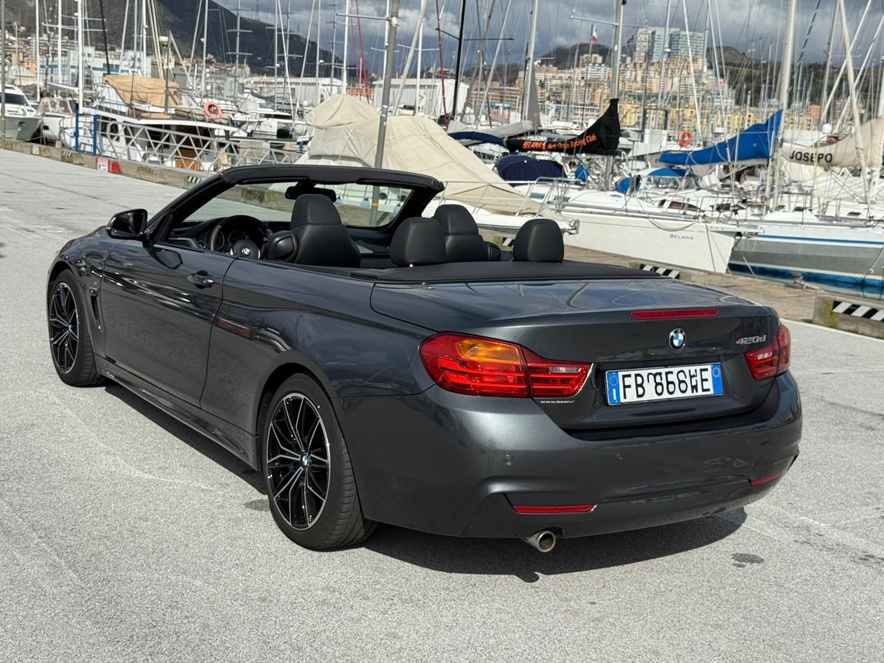 Bmw 420 Cabrio Msport-MANUALE-NAVI -PERMUTABILE