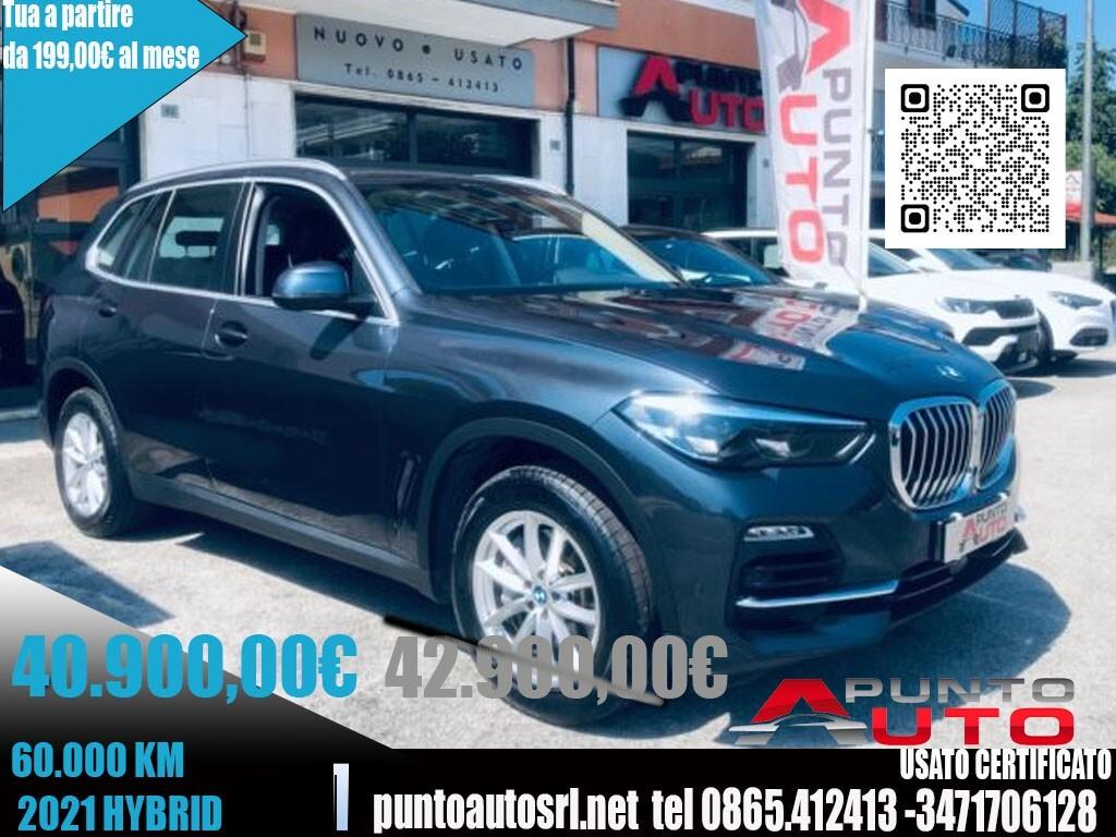 Bmw X5 xDrive40i 48V HYBRID PELLE-LUCI- 60MILA KM