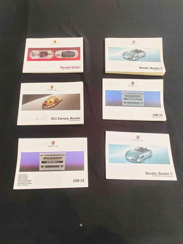 PORSCHE Boxster 2.7 ISCRITTA ASI BOOK SERIVICE MANUALE