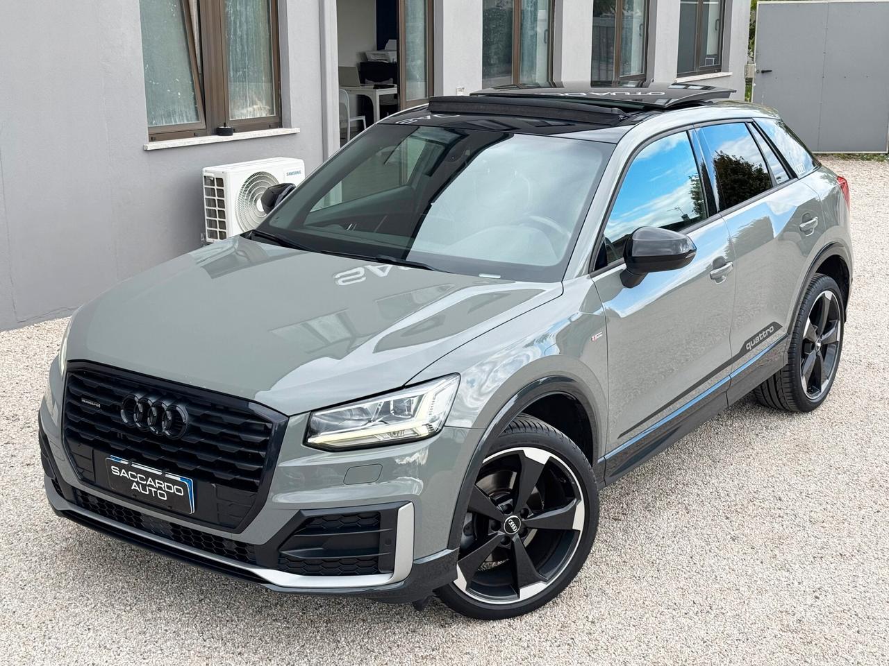 Audi Q2 2.0 TDI Identity Black S line Quattro 150cv | PREZZO REALE