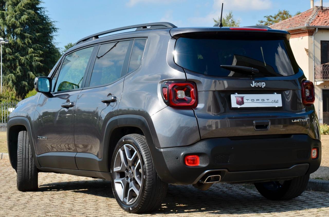 JEEP RENEGADE 1.6 MJT LIMITED FWD 120cv AUTO, UFF ITALIANA, SERVICE CON FATTURE, EURO 6D, FARI LED, APPLE ANDROID, PERMUTE