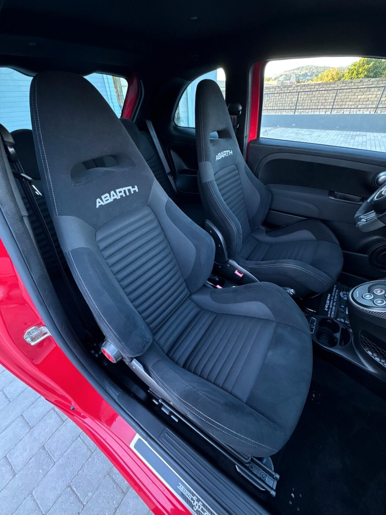 Abarth 595 1.4 Turbo T-Jet 180 CV Competizione SABELT CARBONIO FULL MTA