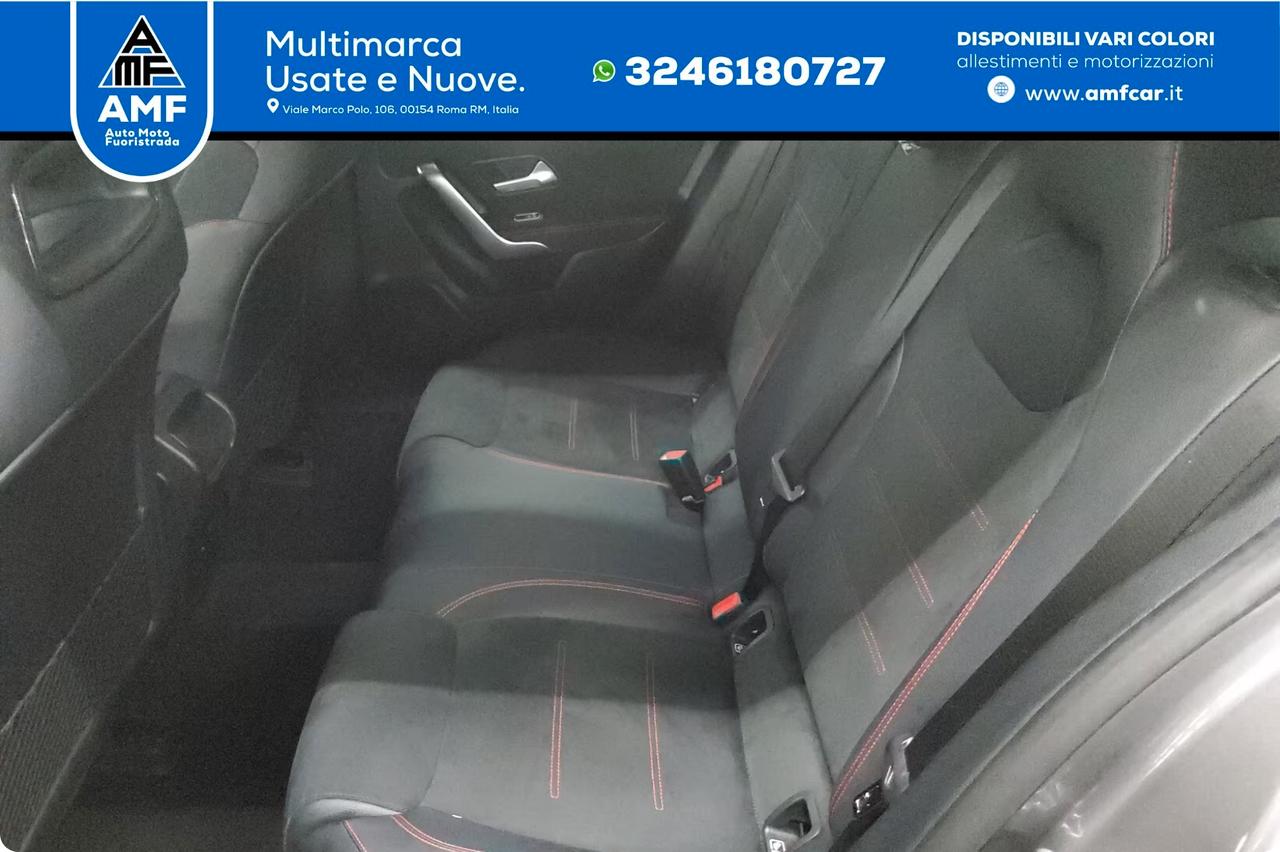 Mercedes-Benz A 180 d AMG-Line T-Leather Navi LED MBUX high RFK