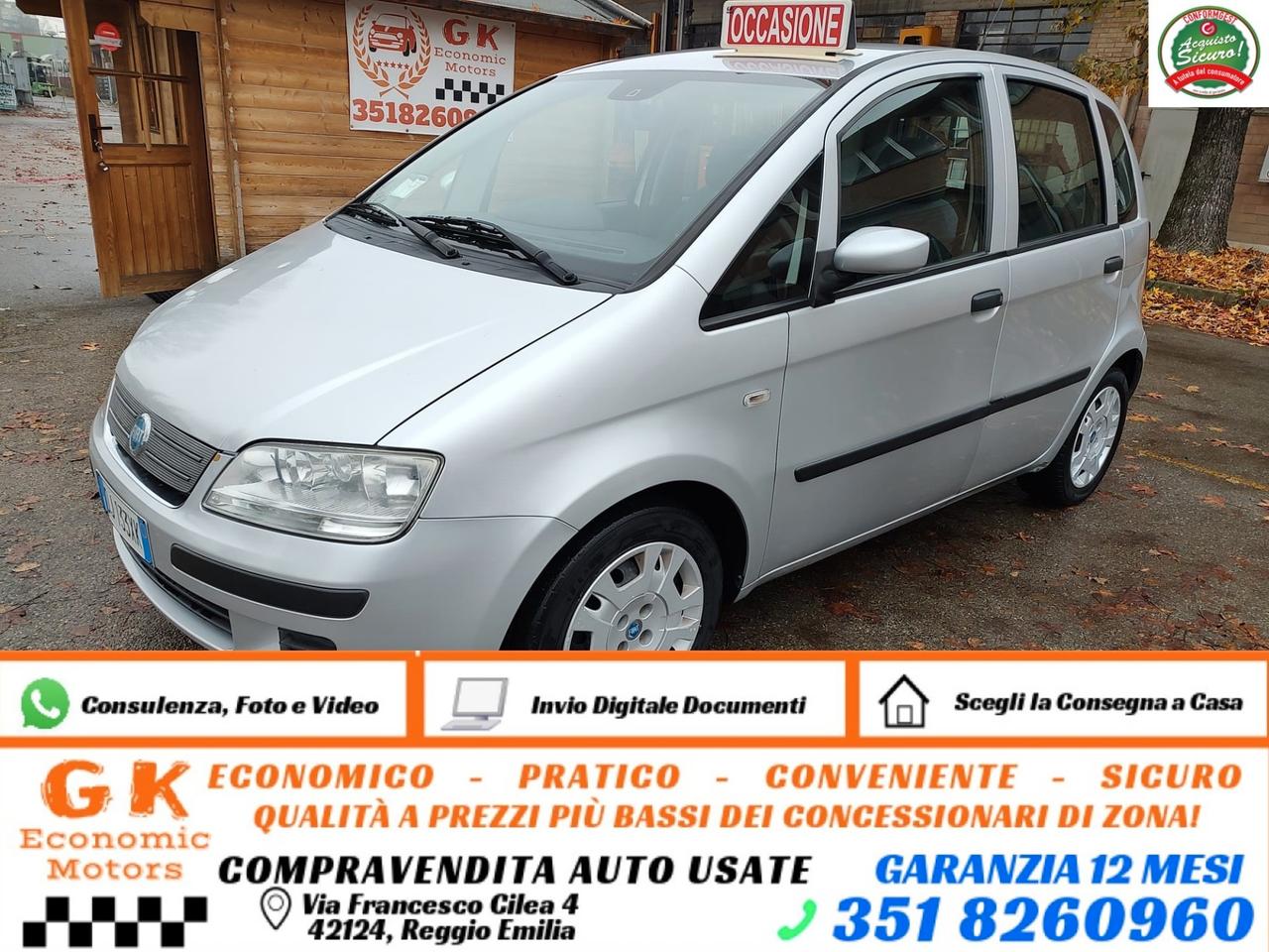 Fiat Idea 1.2 16V Active, OK NEOPATENTATI, GARANZIA L.12 MESI