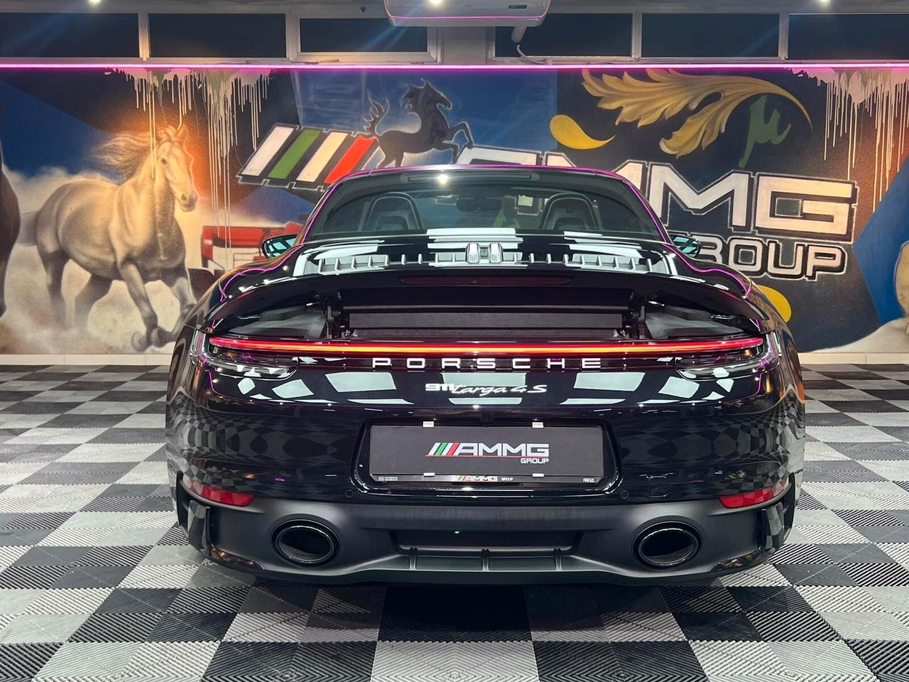 Porsche 911 Targa 4S (010) Pellicolata Bianca