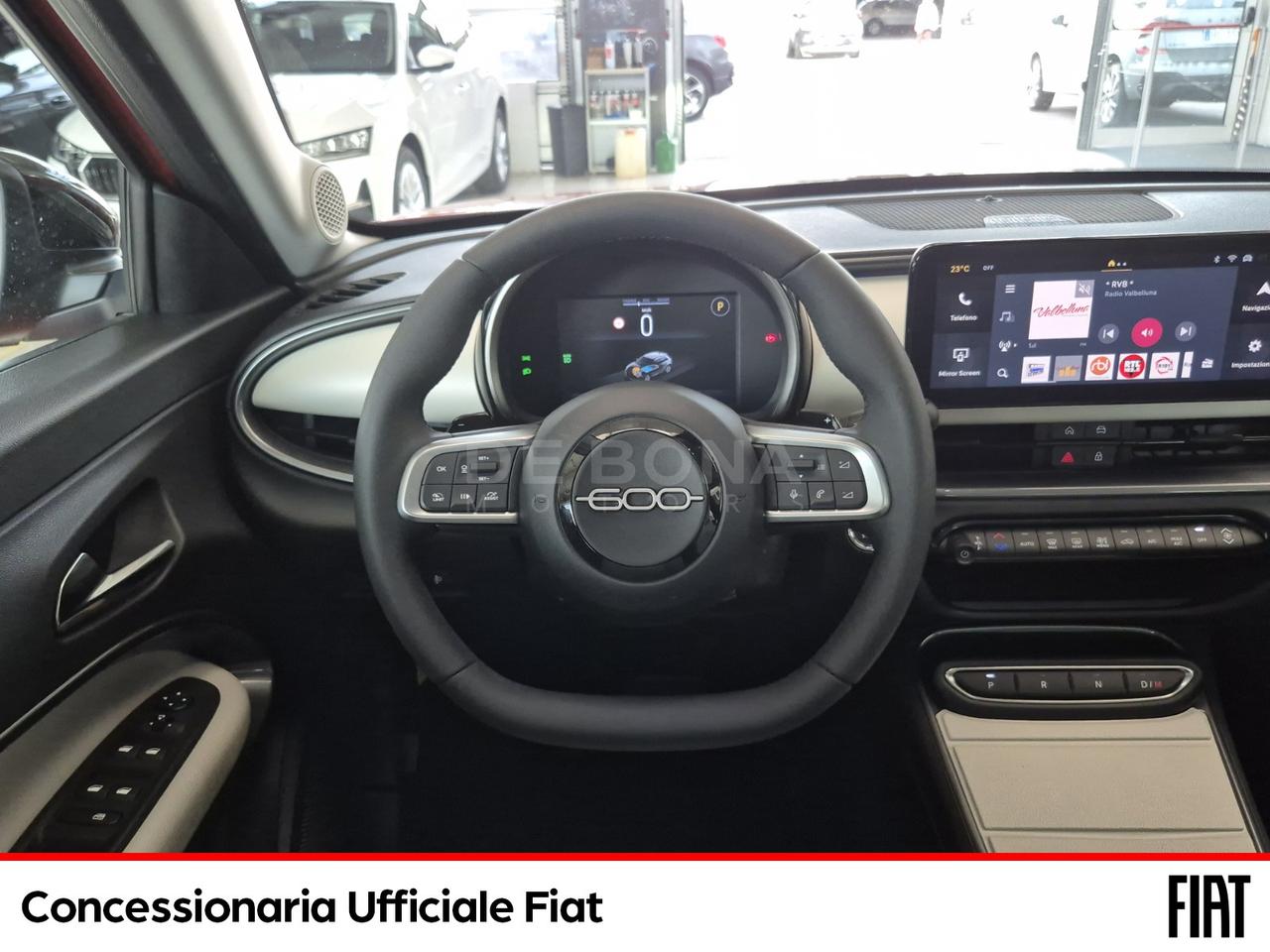 Fiat 600 1.2 hybrid la prima 110cv auto