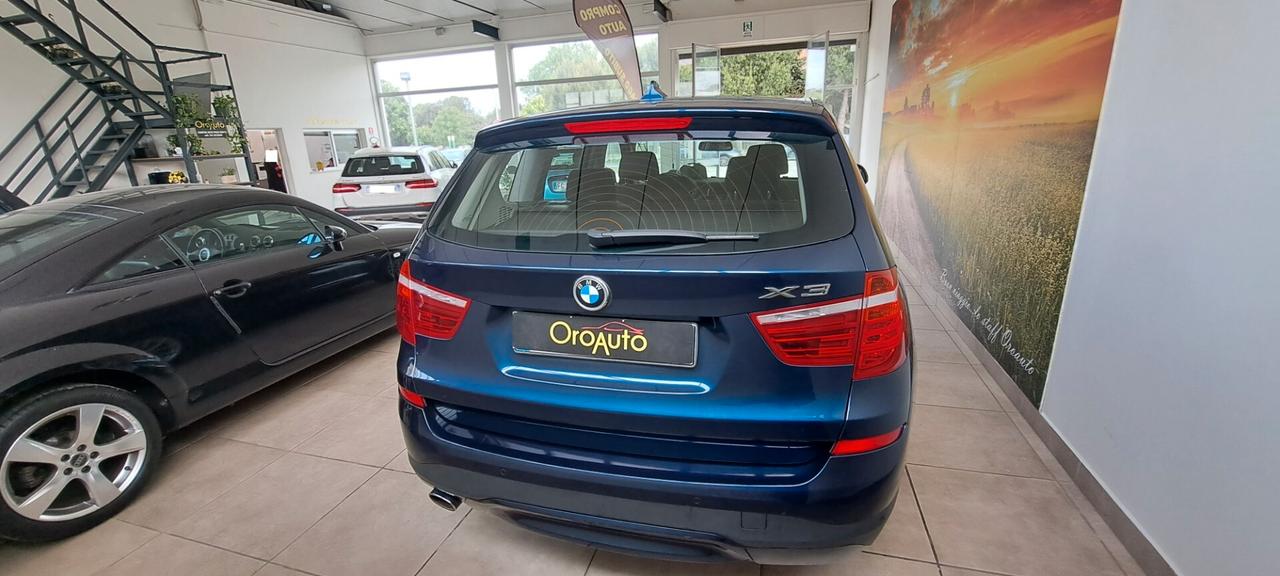 BMW X3 2.0d X-Drive-Automatico-Navi-Pdc-Tagliandat