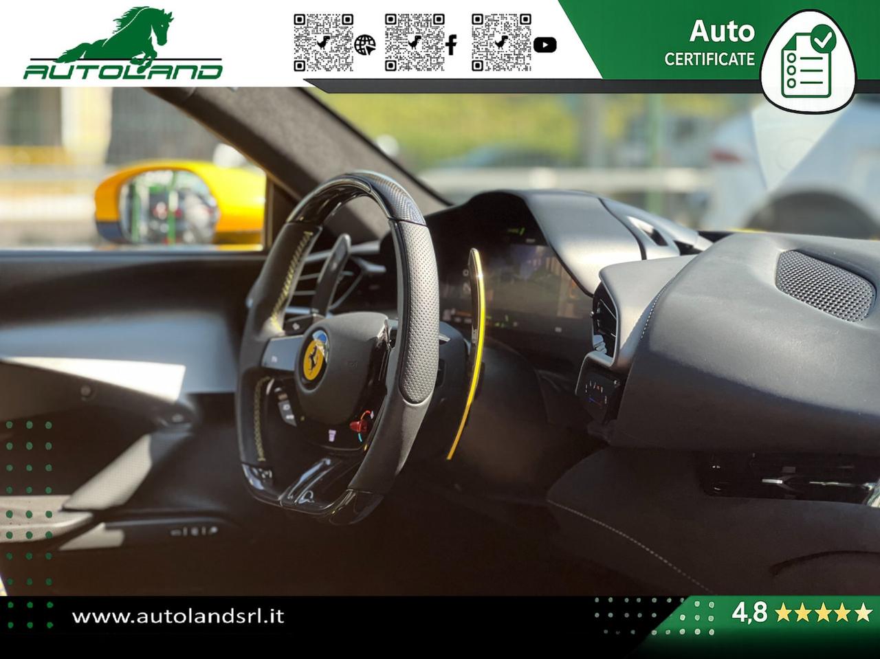 Ferrari 296 GTB Assetto Fiorano UNICO PROPRIETARIO