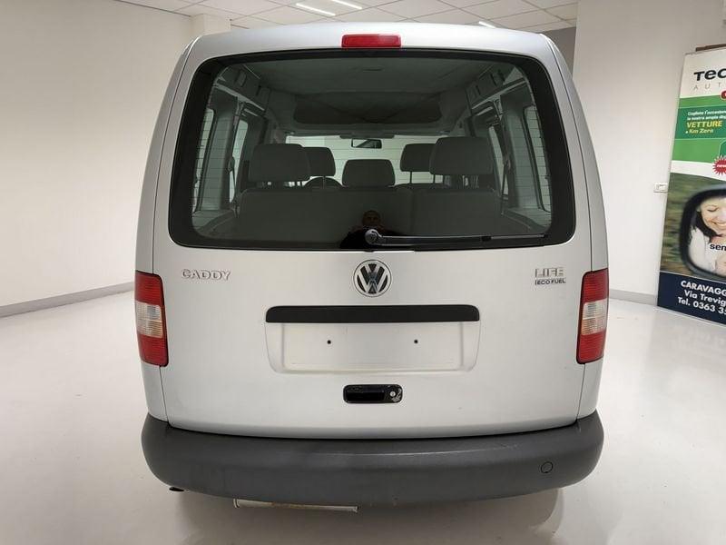 Volkswagen Caddy 2.0 Ecofuel 5 Porte Life Metano