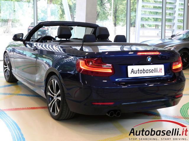 BMW 220 D CABRIO SPORT AUTOMATICA 190CV EURO 6B