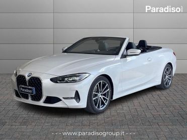 BMW Serie 4 420D CABRIO 2023 - KM0 | 190CV DIESEL | LUXURY