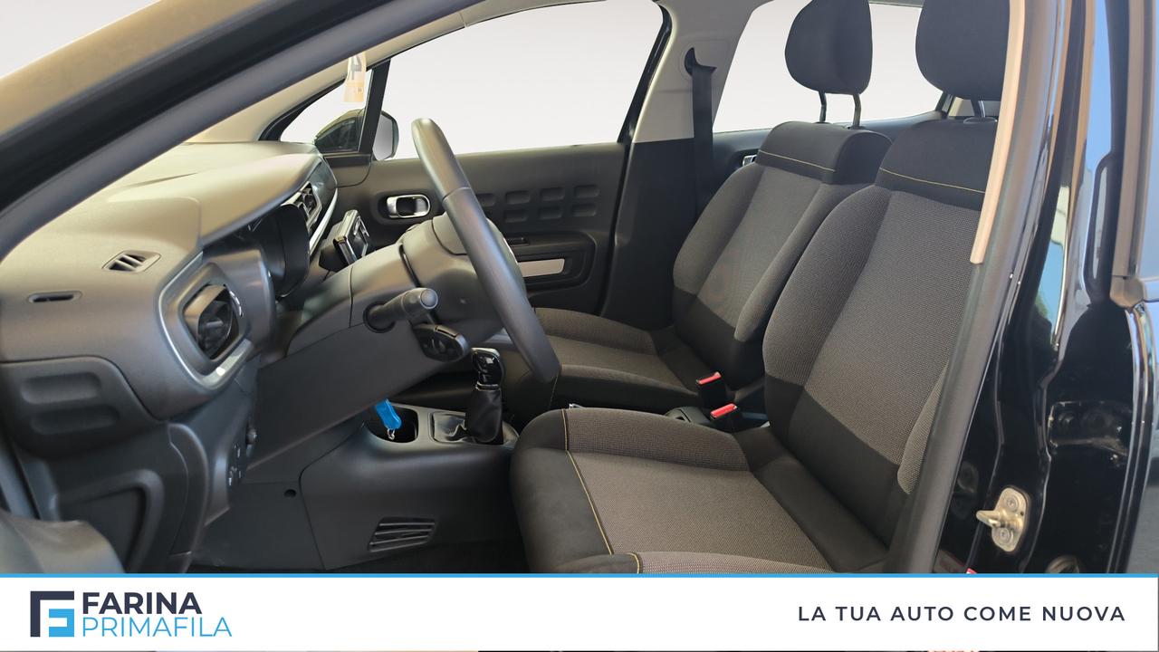 CITROEN C3 III 2017 - C3 1.2 puretech Feel s&s 83cv neopatentati my20
