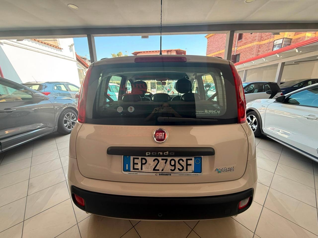 FIAT PANDA 0.9 METANO CON 126000 KM 2012