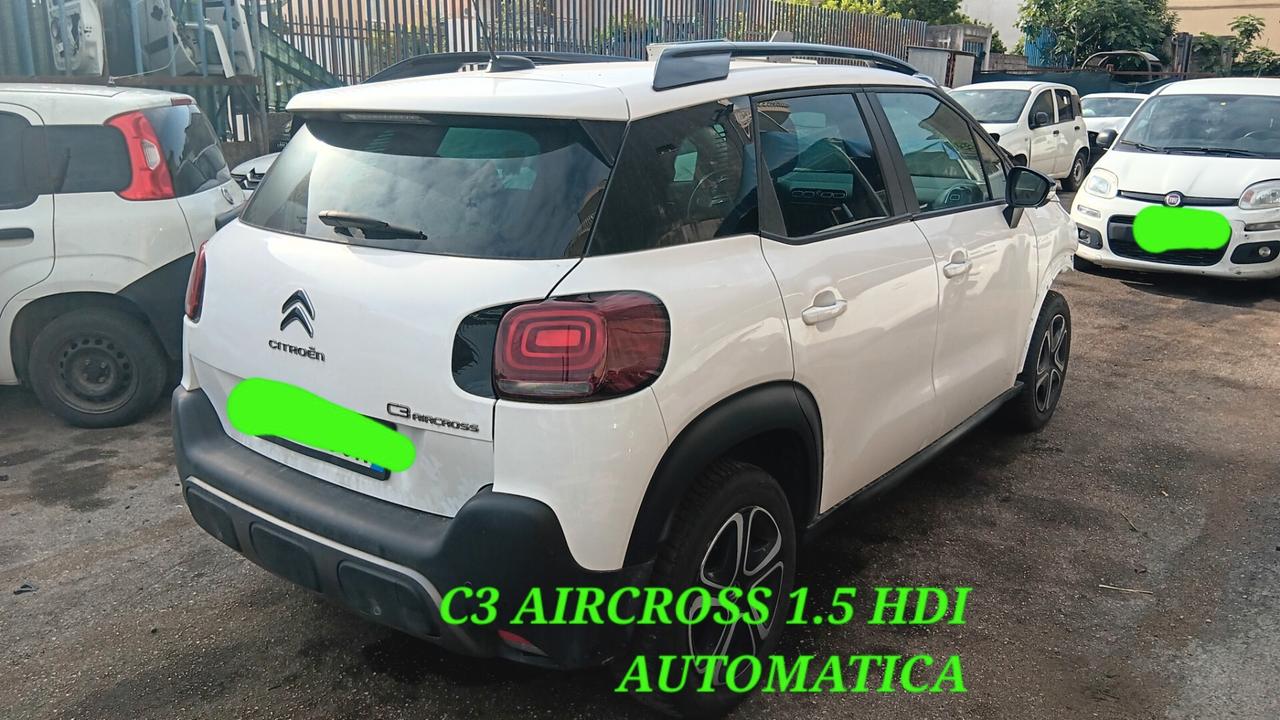 Citroen C3 Aircross Shine incidentata sinistrata mondialcars 022