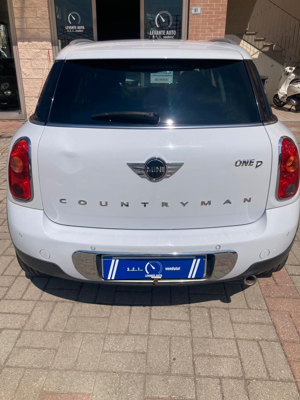 NEOPATENTATI MINI COUNTRYMAN 1.6 TDI