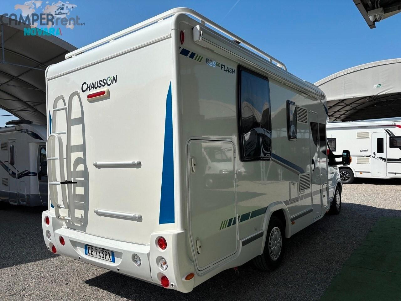 Chausson FLASH 628 EB - SEMINTEGRALE LETTO NAUTICO