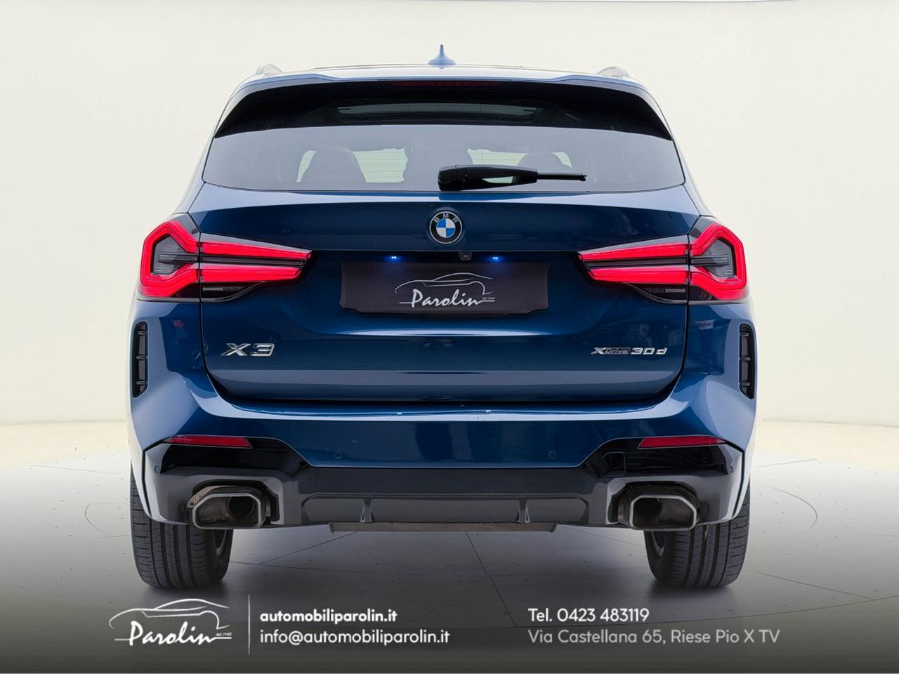 BMW X3 xDrive30d mhev 48V Msport Black pack-Tetto-Pelle
