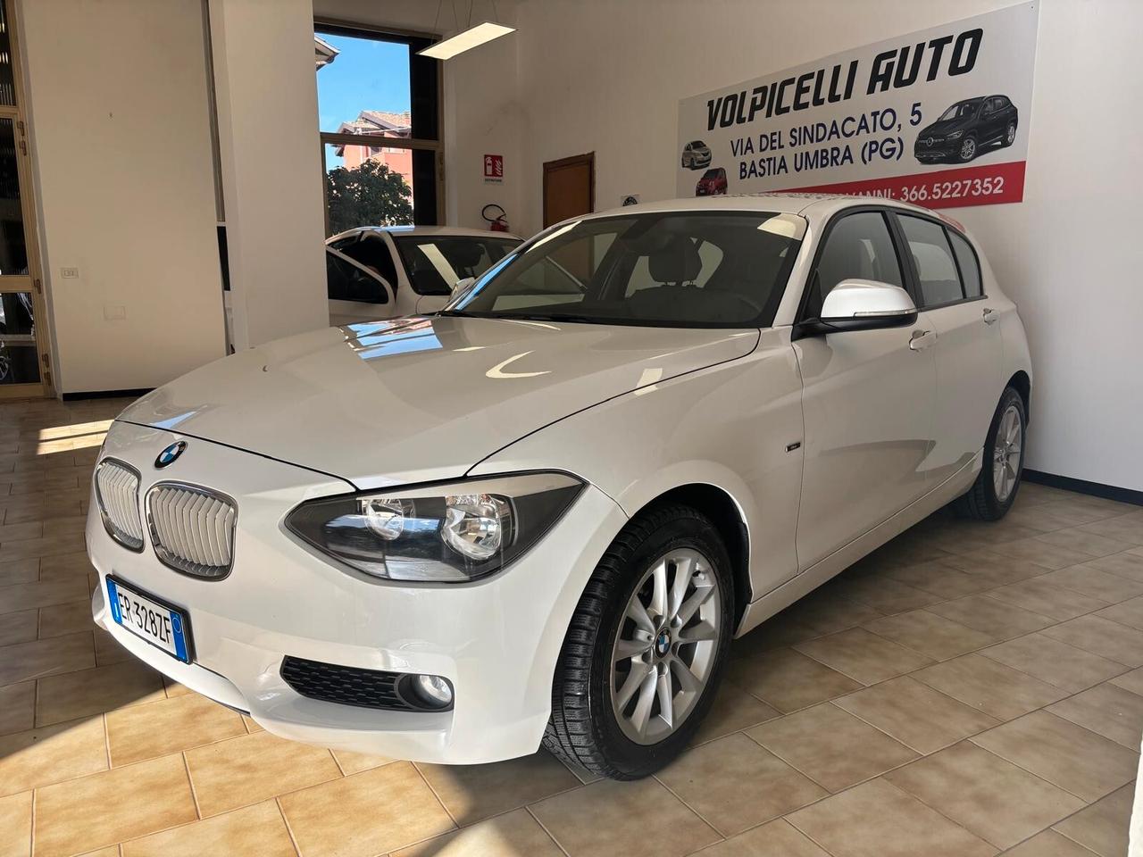 BMW SERIE 1 ANNO 2013 DS 2.0 CV 120 KM 138 MILA