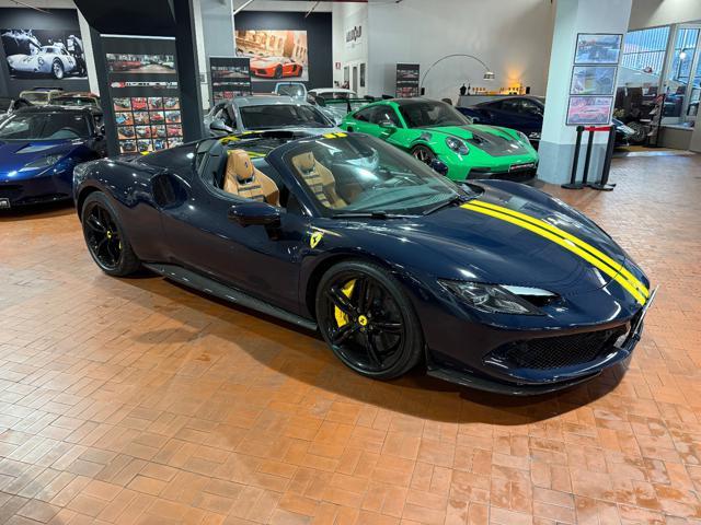 FERRARI 296 GTS Blu Pozzi -FULL CARBON-Lifting-Daytona