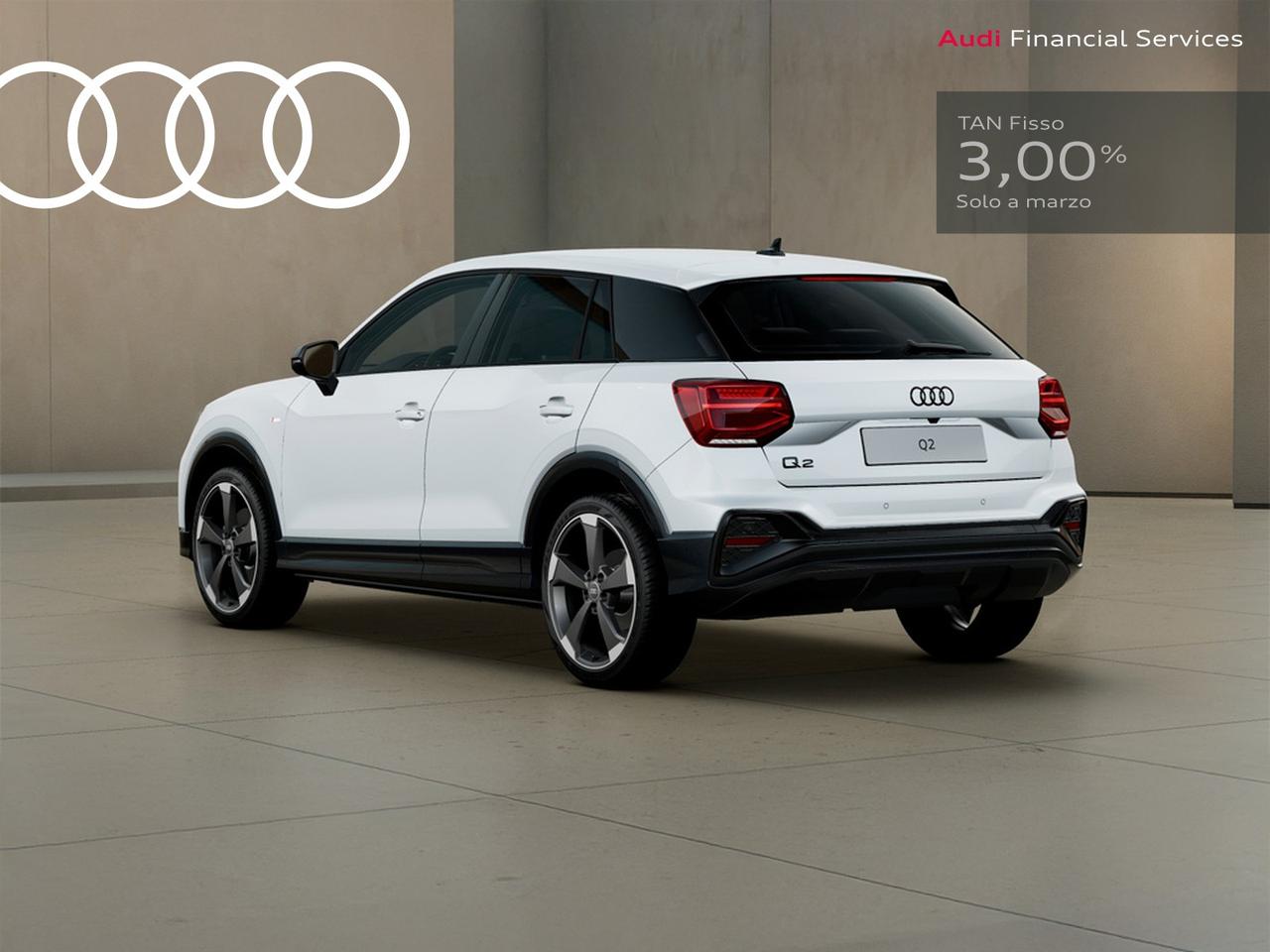 Audi Q2 40 2.0 tfsi identity black quattro s-tronic