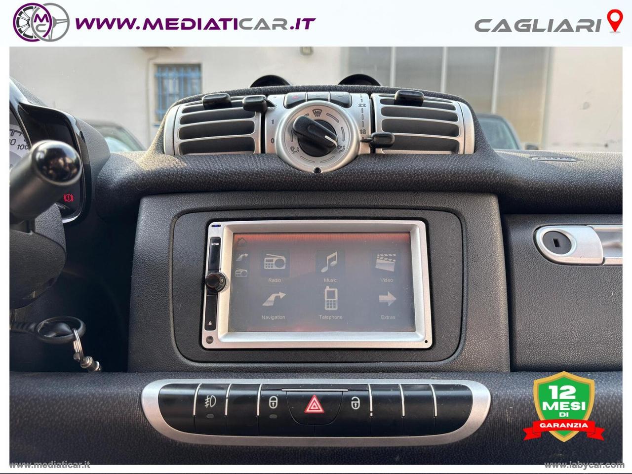 SMART fortwo 1000 52 kW MHD cabrio passion