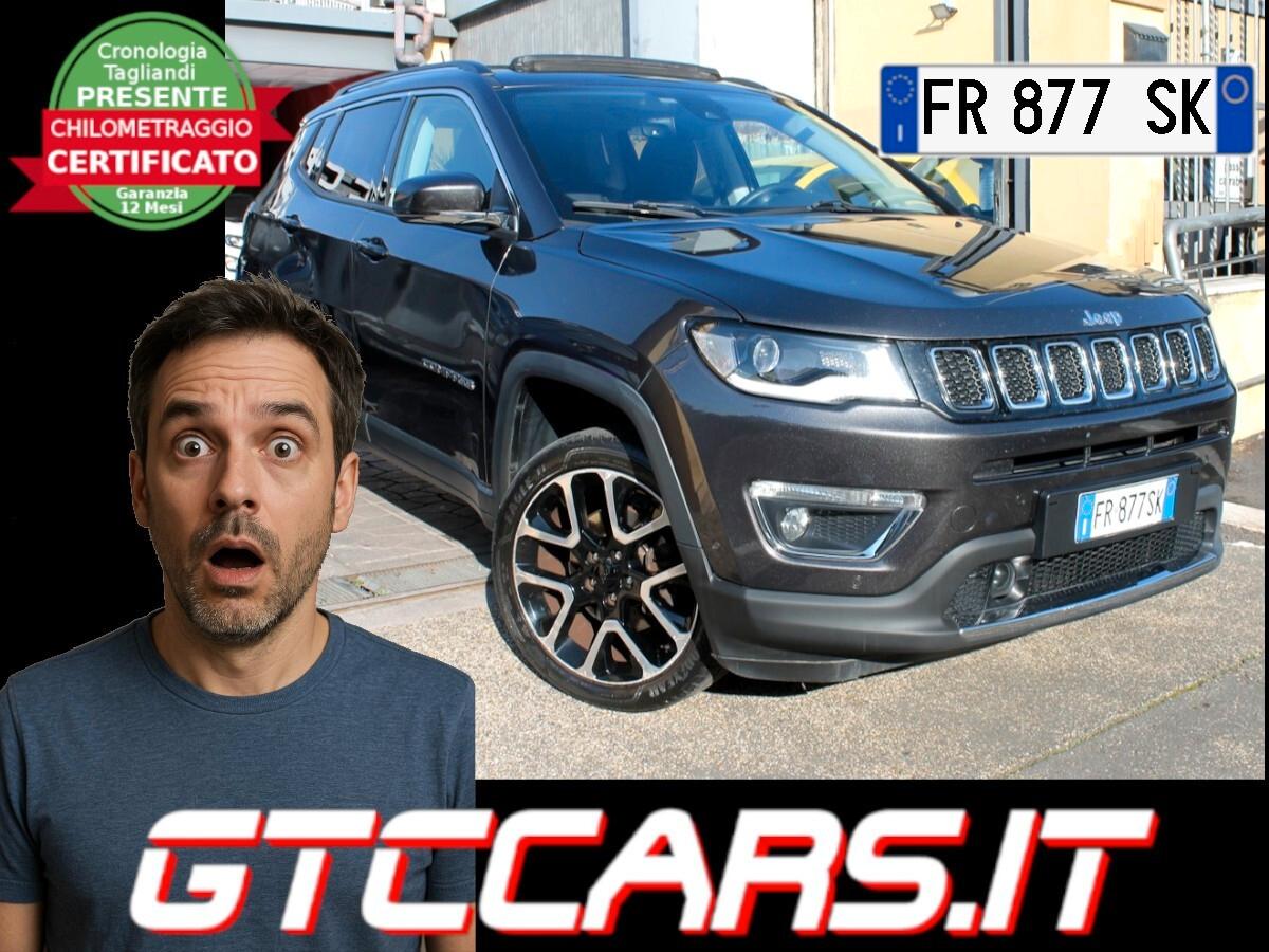 Jeep Compass 2.0mjt 4WD Aut Nav Tetto Pelle Cam UNIPRO IVA DED.