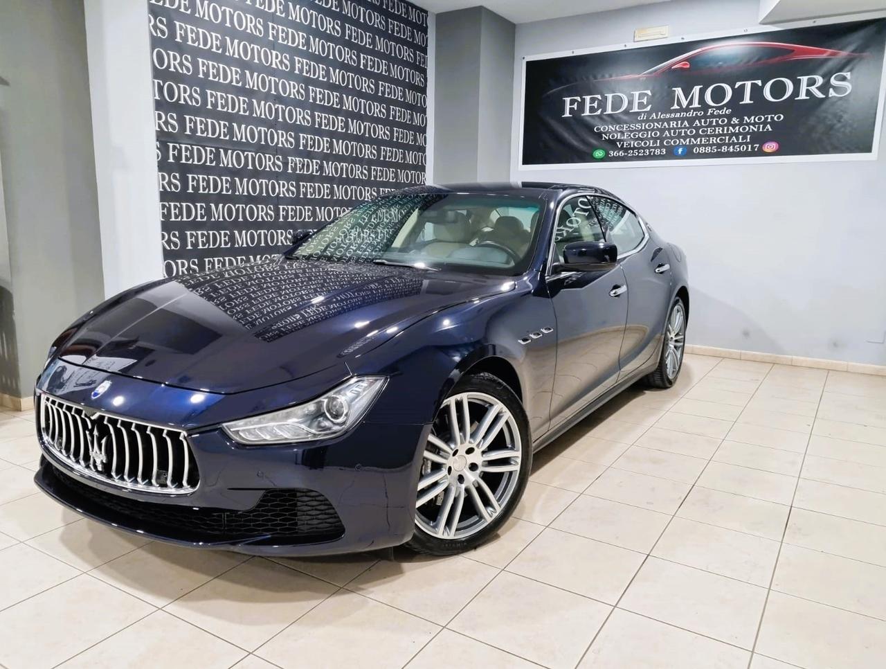 MASERATI GHIBLI 3.0 275cv TENUTA MANIACALMENTE