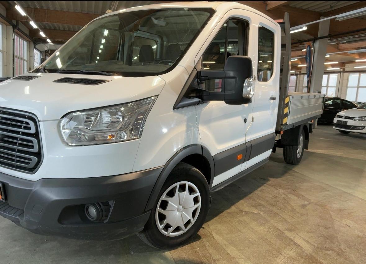 Ford Transit 2.0TDCi Doppia Cabina Cassone Cassonato 7 posti Dropside Doubke