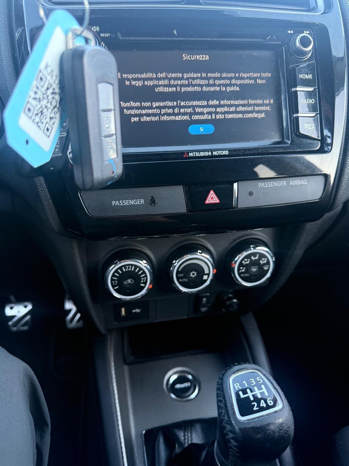 Mitsubishi ASX 1.6 DI-D 114 CV 4WD Intense Navi