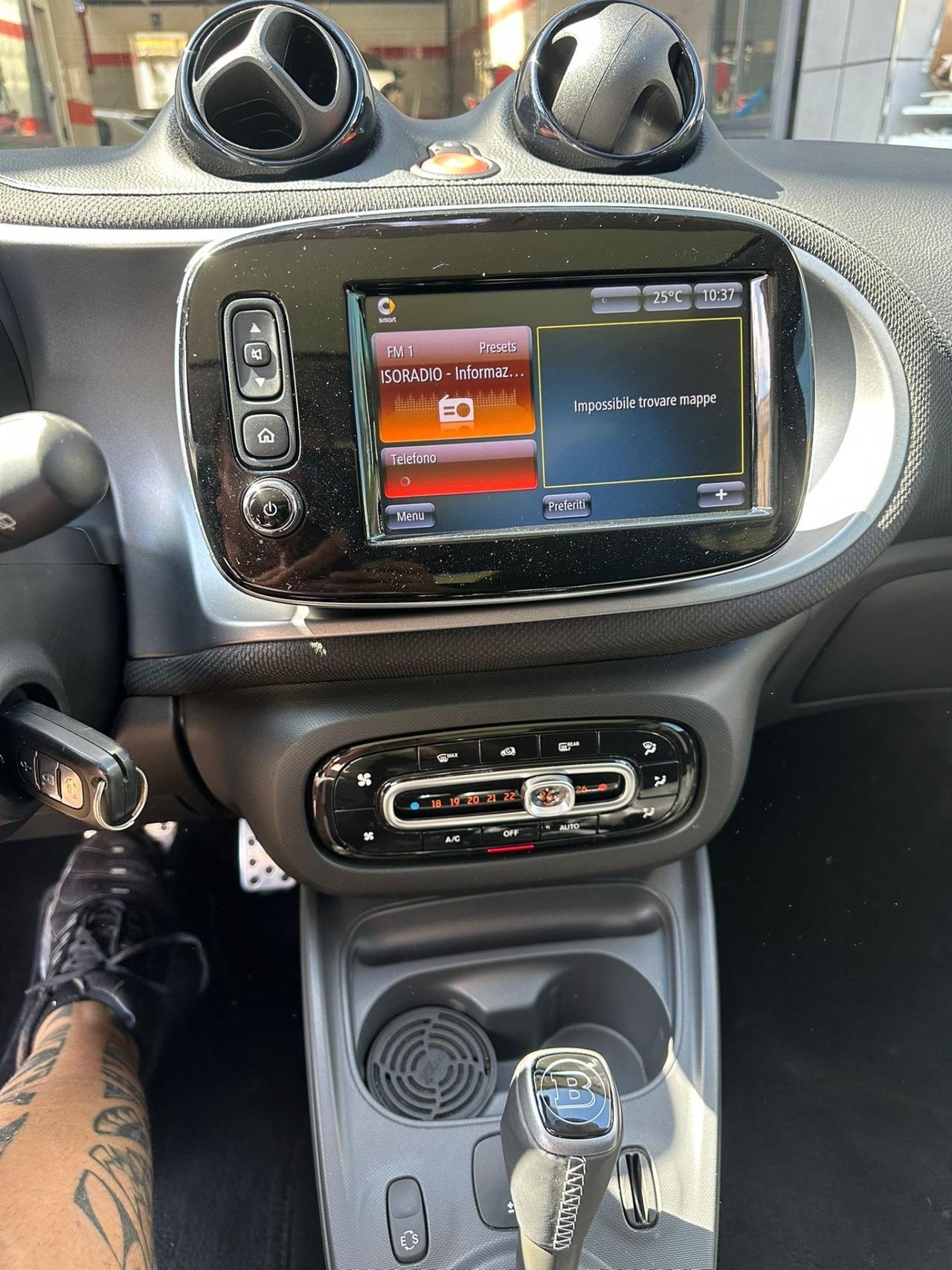 Smart ForFour for four brabus 1.0 turbo benzina 109cv 2018