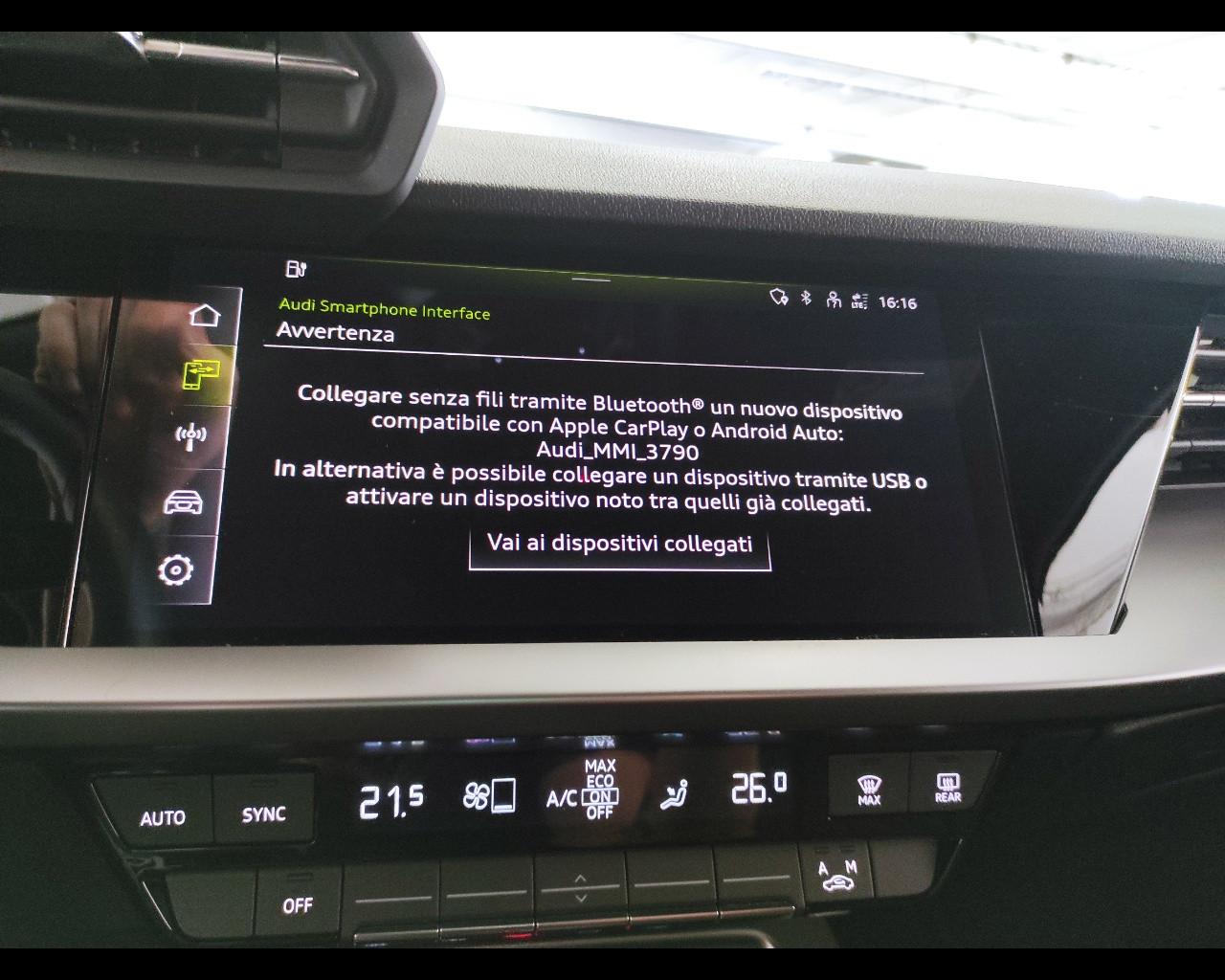 AUDI A3 4ª serie - A3 SPB 40 TFSI e S tronic Business