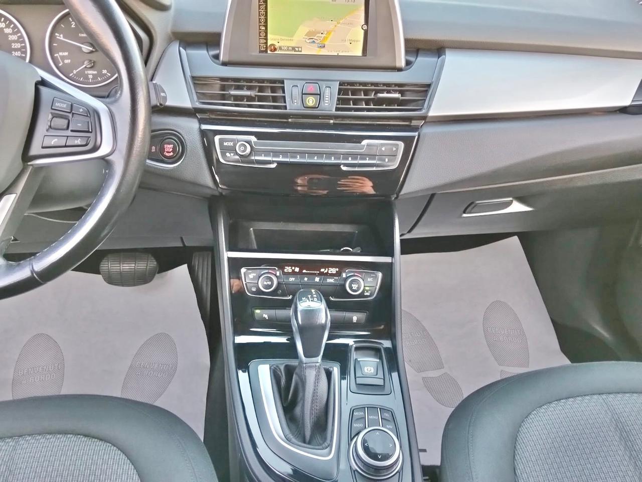 Bmw 218 2.0d 150Cv*7Posti*Automatik*Navi*Aux*Usb