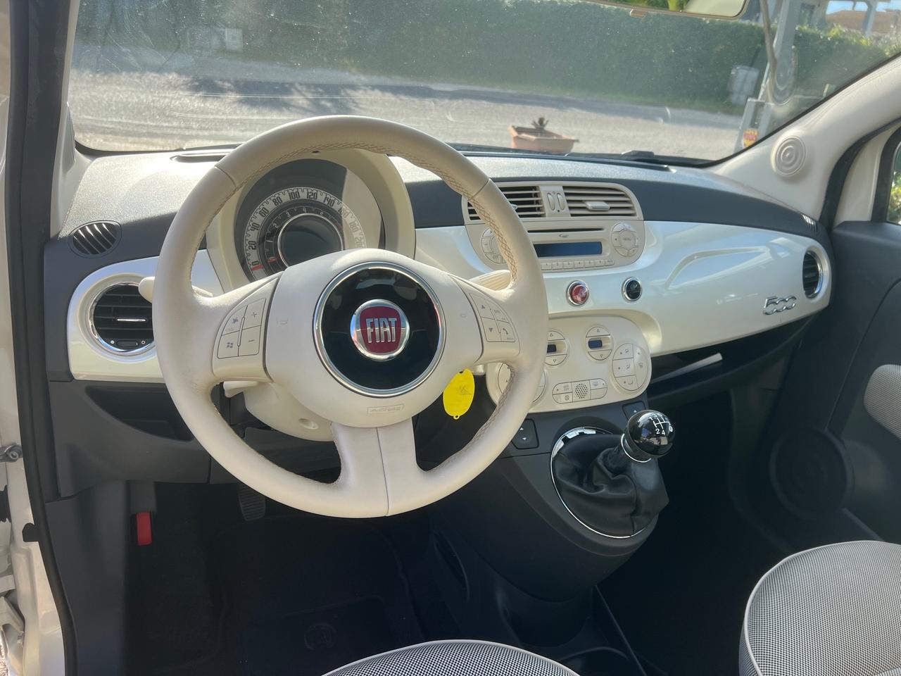 Fiat 500 1.2 69CV Lounge-2010"BIANCO PERLA"